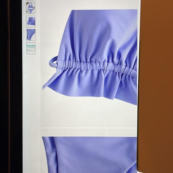 Spaghetti strap tie back - Picture 3 of 5